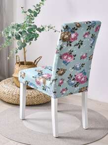 1 Tấm Bọc Ghế Họa Tiết Hoa, Tấm Bọc Ghế Polyester Hiện Đại Cho Gia Đình - Nhiều màu - Xem 2