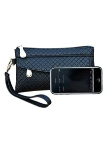 Portefeuille à embrayage en PU pour femme, étui portefeuille de téléphone portable pour femme, fournitures scolaires, cadeaux pour enseignants, rentrée scolaire pour femme, portefeuille, portefeuille long, portefeuille à dragonne