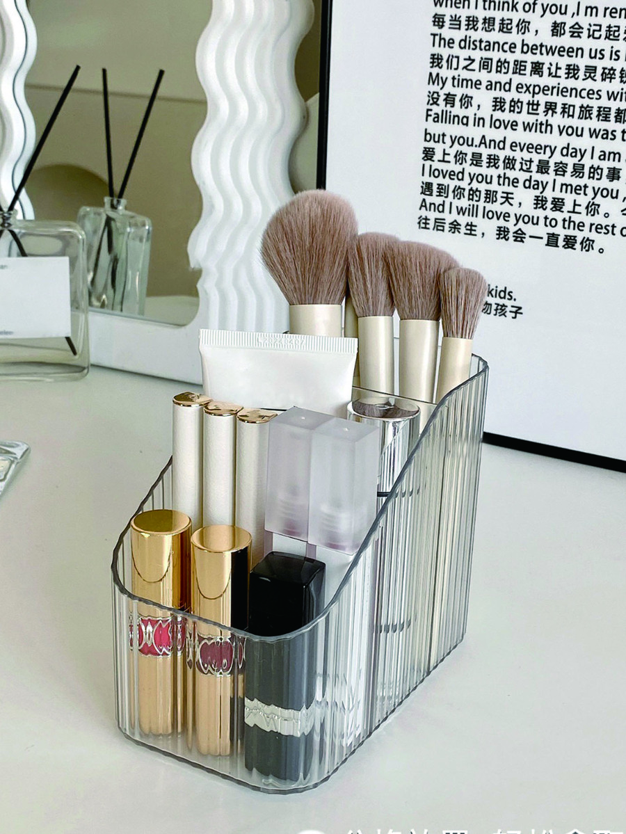 Hộp đựng mỹ phẩm trong suốt, 1 hộp đựng đồ trang điểm đa năng, hộp đựng mỹ phẩm, giá trưng bày son môi, hộp đựng đồ lặt vặt để bàn cho tủ quần áo, phòng tắm, văn phòng, bàn trang điểm & mặt bàn, phòng, nhà, phòng ngủ, phòng tắm, nhà, phòng màu hồng, đồ trang trí phòng khách, đồ dùng du lịch, túi quà, quà tặng cho mẹ, bố, nam giới, bạn bè, giáo viên, sinh nhật, đám cưới, bàn làm việc, kệ, phụ kiện, hộp quà, quà tặng vui nhộn, lưu trữ, giá đựng cọ trang điểm - Trong sáng - Xem 1