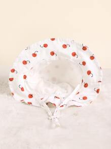 Baby Cherry Print Bucket Hat