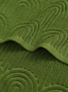 QIBHI 半片提花（轻薄）面料，不厚重，可选作毛巾或浴巾，多种尺寸可选，方便居家、旅行、招待客人使用，毛圈布，吸水性强，柔软舒适，可用作家用洗脸巾或浴巾，适用于浴室、游泳池等场所，也可作为美容院、酒店、运动场所、家居用品等的奢华浴巾，适合护肤用途。