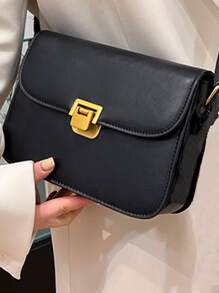 Túi vai Tất cả trên in - màu đen - Xem 1