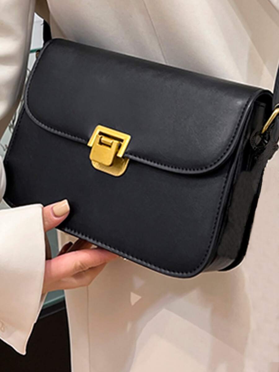 Túi vai Tất cả trên in - màu đen - Xem 1