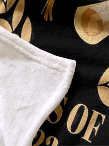 1 Mũ Tốt Nghiệp Họa Tiết Chăn, Chăn Vải Hiện Đại Cho Phòng Khách & Phòng Ngủ, Trang Trí Nhà Cửa - Nhiều màu - Xem 3