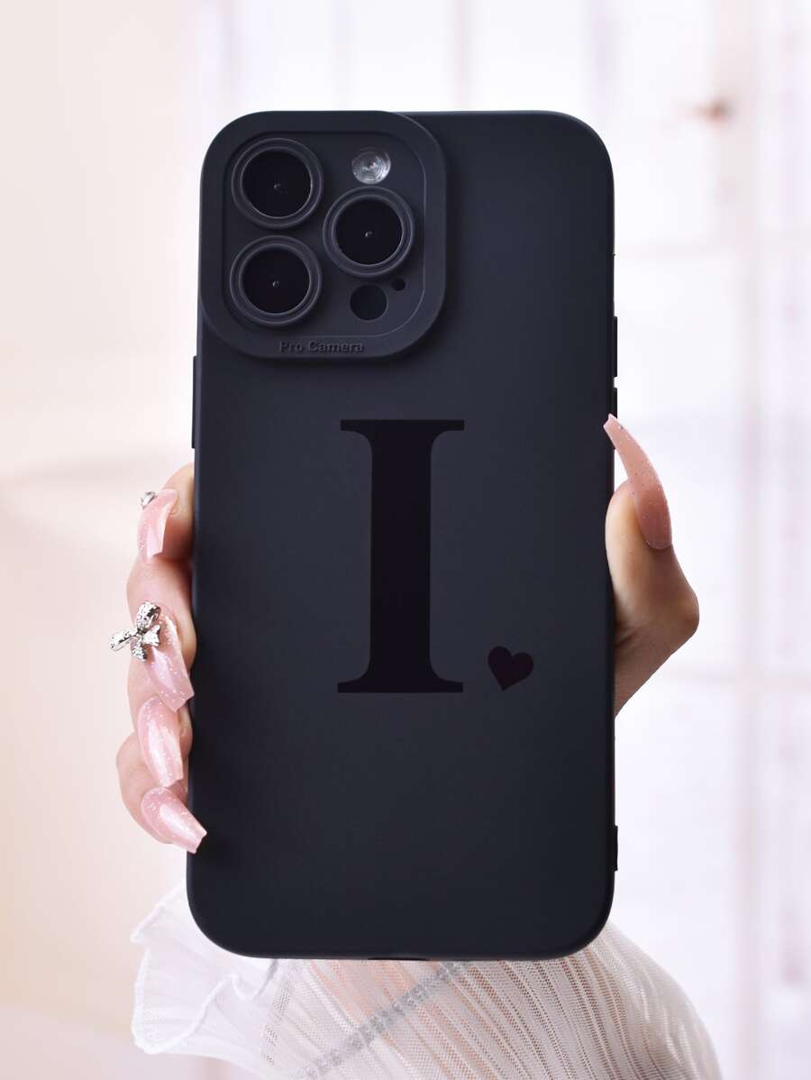 Funda para móvil con estampado de letra - Multicolor - Ver 1