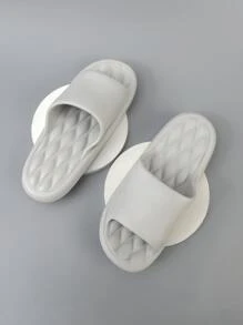 Dép Thời Trang Dành Cho Nam, Dép EVA Một Băng Thoải Mái - Xám - Xem 2