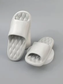 Dép Thời Trang Dành Cho Nam, Dép EVA Một Băng Thoải Mái - Xám - Xem 3