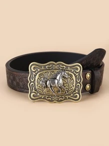 1 Phụ Nữ Trang Trí Ngựa Thắt Lưng Khóa Cổ Điển, Để Trang Trí - Đồng - Xem 1