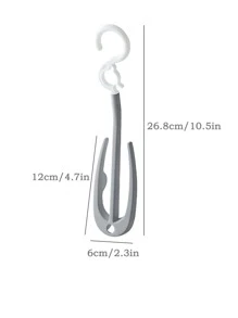 1 pieza Percha zapato secado moderno unicolor plegable zapato secado para doméstico & de viaje