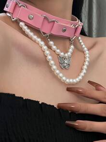 vòng cổ bướm quyến rũ - Nhiều màu - Xem 3