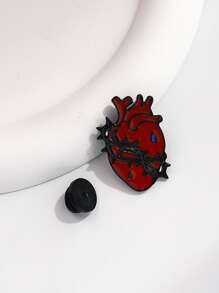 心臟設計胸針 - 彩色 - 查看 5