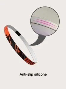 1pc Sports Silicone Headband
