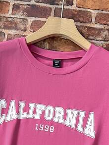 Calvaya Camiseta con estampado de letra