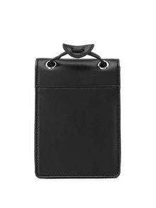 Minimalist Square Bag Mini Flap Black - Black - View 2