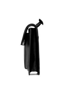 Minimalist Square Bag Mini Flap Black - Black - View 4