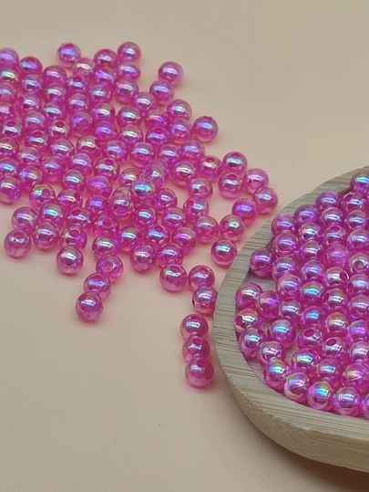 200入組6mmAB顏色珠子DIY首飾製作和製作