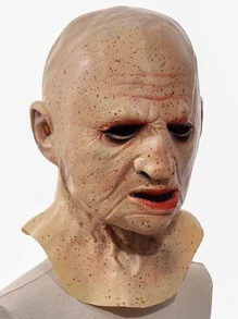 Máscara facial disfraz humano cara - Albaricoque - Ver 4