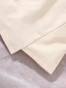 女孩翻蓋口袋不對稱下擺工裝裙