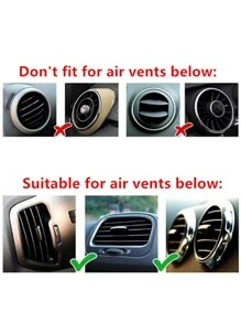 10 chiếc ô tô Air Outlet Trim Strip - Màu tím - Xem 6