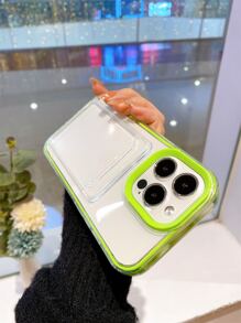 二合一可拆卸TPU手机壳，带卡槽，兼容 17 Pro Max/17 Air/17 Pro/17/16/15/14/13/12/11/11 Pro Max/Xs Max/X/Xs，防震、防汗、防指纹、耐磨、不褪色 - 綠色 - 查看 8