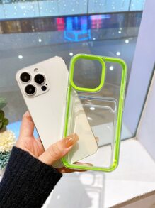 二合一可拆卸TPU手机壳，带卡槽，兼容 17 Pro Max/17 Air/17 Pro/17/16/15/14/13/12/11/11 Pro Max/Xs Max/X/Xs，防震、防汗、防指纹、耐磨、不褪色 - 綠色 - 查看 10