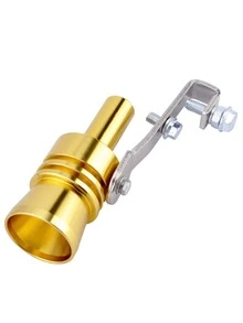 汽車改裝渦輪排氣口哨 - 金色 - 查看 3