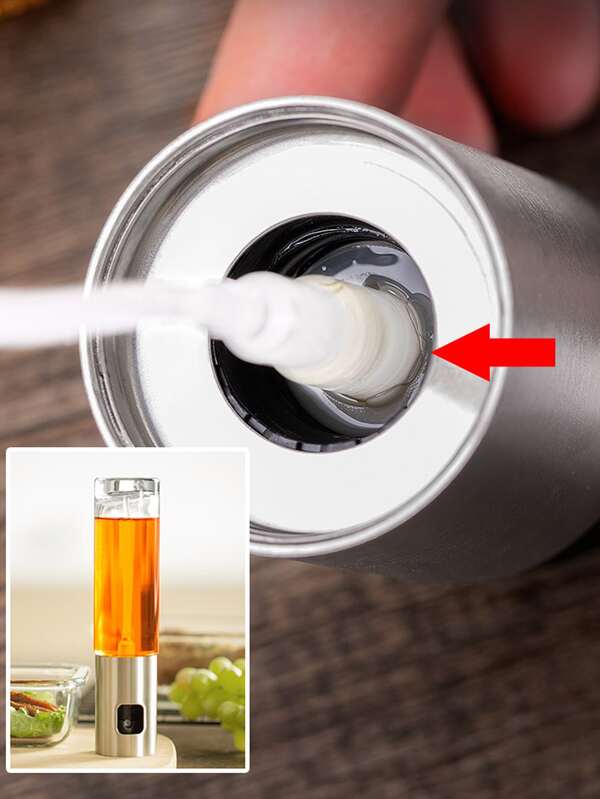 1pc 100ml/3.5oz Olive Oil Sprayer For Cooking, Oil Mister Spray Bottle