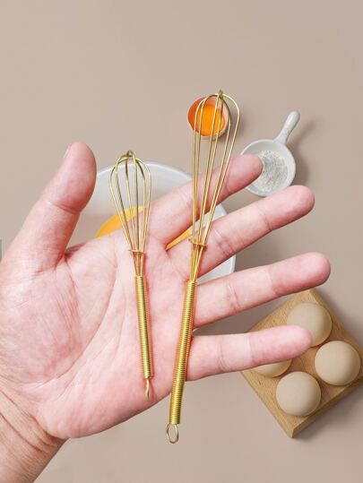 1 pieza Batidor de acero inoxidable