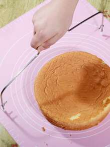 Cortador de fatiador de bolo de aço inoxidável