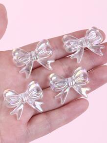 9pcs Bow Design DIY Jewelry Accessory Valentines - Clear - View 4