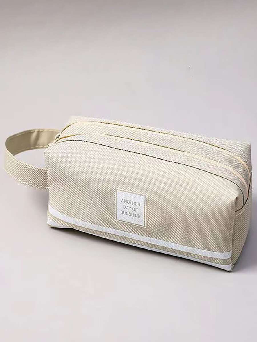 Túi bút chì - Màu be - Xem 1