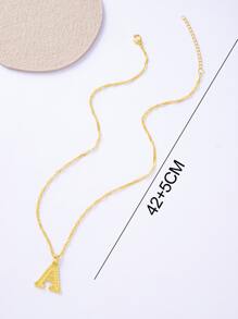 Vòng cổ Charm chữ - Vàng - Xem 3