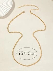 極簡腰鏈 - 金色 - 查看 4