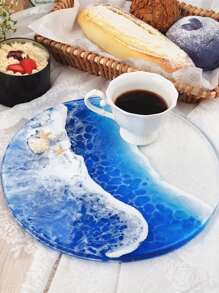 1 件硅胶模具，圆形设计硅胶模具，适合家庭 DIY - 白色 - 查看 6