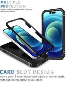 Vỏ điện thoại từ tính có giá đỡ nhẫn - màu đen - Xem 7