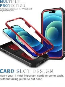 Vỏ điện thoại từ tính có giá đỡ nhẫn - Nhiều màu - Xem 7