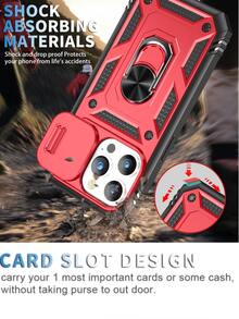 Vỏ điện thoại từ tính có giá đỡ nhẫn - Nhiều màu - Xem 9