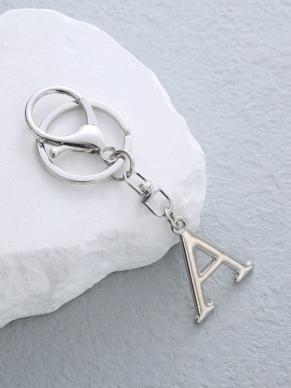 Letter Charm Keychain SHEIN USA