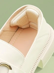 1pair Thickened & Comfortable Heel Cushion With 3 Cutting Options To Prevent Heel Slipping And Blister, Ideal For Resizing Shoes - Beige - View 2