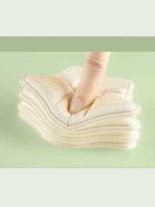 1pair Thickened & Comfortable Heel Cushion With 3 Cutting Options To Prevent Heel Slipping And Blister, Ideal For Resizing Shoes - Beige - View 8