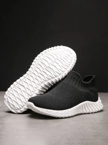 男孩極簡透氣低幫運動戶外運動鞋