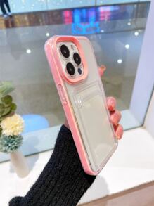 Apple compatibel met iPhone, 2-in-1 multifunctionele portemonnee telefoonhoes, gemaakt van TPU, kan kaarten en munten bevatten, schokbestendig, zweetbestendig, vingerafdrukbestendig, slijtvast, niet-vervagend