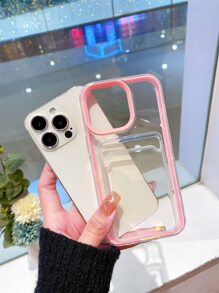 Apple compatibel met iPhone, 2-in-1 multifunctionele portemonnee telefoonhoes, gemaakt van TPU, kan kaarten en munten bevatten, schokbestendig, zweetbestendig, vingerafdrukbestendig, slijtvast, niet-vervagend