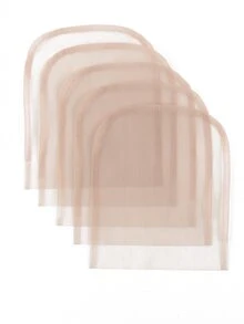 5pcs 5 X 5 Inch Lace Wig Net - Clear - View 2