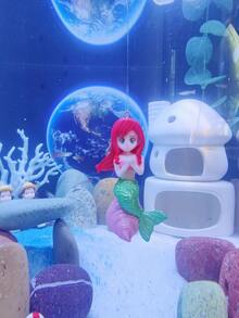 1 pieza sirena al azar Adorno para Acuario para Decoración - Multicolor - Ver 2