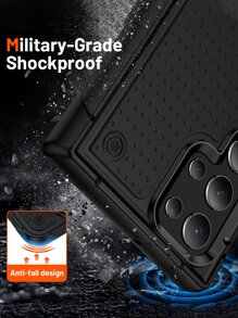 Tương thích với ốp lưng chống rơi cho iPhone 16, phiên bản quốc tế, không phải phiên bản nội địa. - màu đen - Xem 9