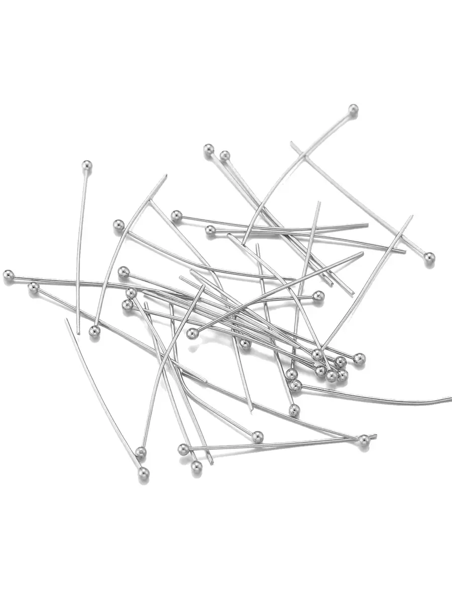 50pcs/set Minimalist DIY Jewelry Accessory - Silver - View 1