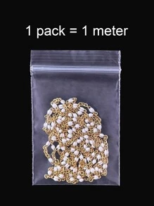 1卷DIY首飾配件 - 金黃色 - 查看 2