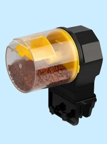Bộ nạp cá tự động 1pc với bộ hẹn giờ có thể điều chỉnh - Nhiều màu - Xem 2
