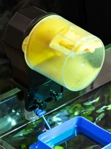 Bộ nạp cá tự động 1pc với bộ hẹn giờ có thể điều chỉnh - Nhiều màu - Xem 8